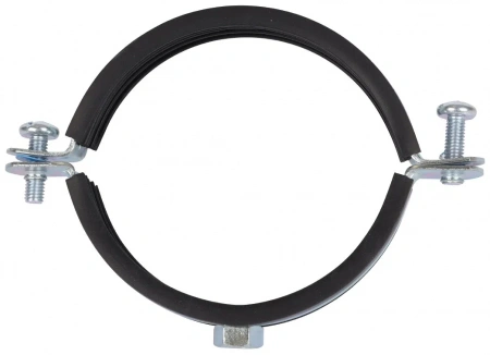 Хомут с резиновой прокладкой ДУ 47-51 (1 1/2")