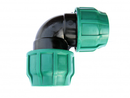 Отвод компрессионный 90° с внутренней резьбой 40х1 1/2"