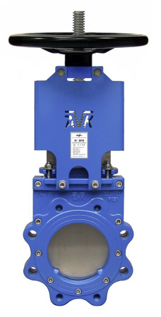 Задвижка ножевая шиберная AVK 702/20 с выдвижным штоком и маховиком DN 300 PN 6