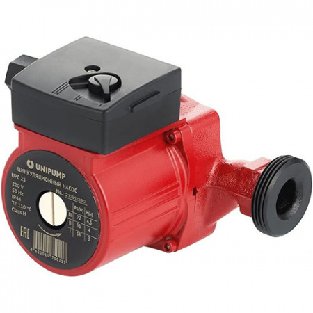 Насос циркуляционный Unipump UPC 25-40 130 с мокрым ротором H=4,5м Q=58л/мин арт. 95772