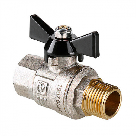 Кран шаровой VALTEC PERFECT Ду20 Ру100 с внутренней–наружной резьбой VT.318.N.05