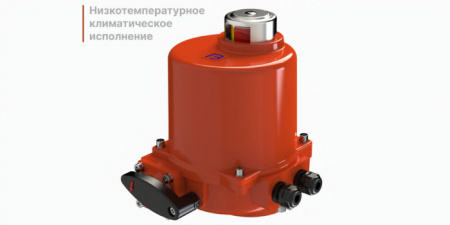 Электропривод четвертьоборотный ГЗ-ОФ-25/5,5 К (24В) 5,5 об./90сек.