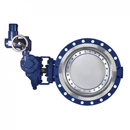 Дисковый затвор Ситал Т35-22-3 DN 1400 PN 25 фланцевый с электроприводом