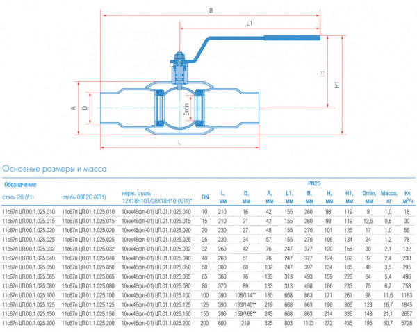 Кран шаровой Маршал 11с67п ЦП.00.1 DN 10 PN 25 полнопроходной под приварку Кран шаровой Маршал 11с67п ЦП.00.1 DN 10 PN 25 полнопроходной под приварку