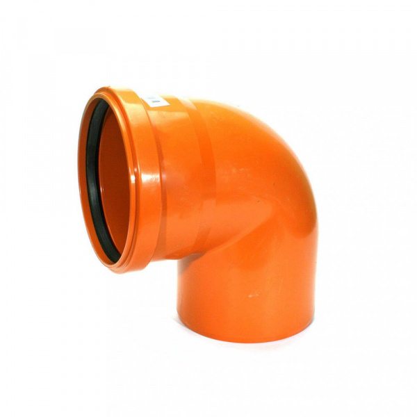 Отвод ПВХ 110 мм 45°