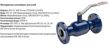 Кран шаровой NAVAL 235513 DN 125 PN 16 стальной полнопроходный фланцевый Кран шаровой NAVAL 235513 DN 125 PN 16 стальной полнопроходный фланцевый