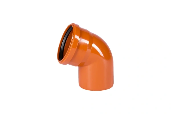 Отвод ПВХ 110 мм 45°