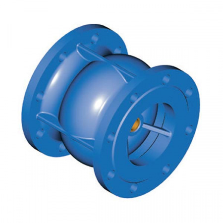 Клапан Tecofi CA3241 DN 80 обратный осевой фланцевый PN 16