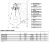 Клапан AVK 701/70 DN 200 PN 16 воздушный комбинированный фланцевый
