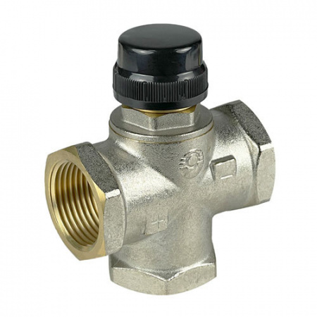 Клапан регулирующий VALFEX VF.MR02.N.100 ВР 1" DN 25 PN 10 смесительный трёхходовой