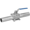 Кран шаровой Benarmo 4210H DN 25 PN 63 нерж SS304 трёхсоставной полнопроходный под приварку