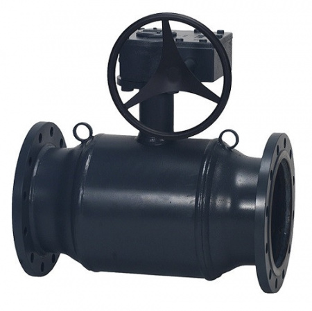 Кран шаровой Danfoss JiP Full Bore FF WG DN 300 PN 16 стальной полнопроходный фланцевый с ручным редуктором
