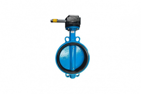 Затвор дисковый Benarmo 2050R DN 300 PN 10/16 поворотный межфланцевый с редуктором Рус