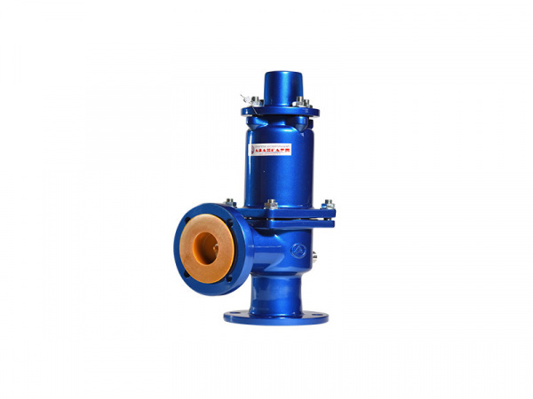 Предохранительный клапан 17лс6нж Ду 100-150 с узлом ручного подрыва