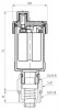 Воздухоотводчик автоматический Aquasfera 5010 DN 15 PN 10 с отсечным клапаном