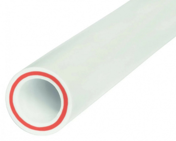 Труба полипропиленовая армированная стекловолокном PPR (PPRC) Ø 32х5,4 мм PN 25 SDR 6 серая Труба полипропиленовая армированная стекловолокном PPR (PPRC) Ø 32х5,4 мм PN 25 SDR 6 серая