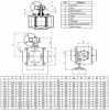 Кран шаровой Danfoss JiP Full Bore WW WG DN 150 PN 25 стальной полнопроходный под приварку с ручным редуктором Кран шаровой Danfoss JiP Full Bore WW WG DN 150 PN 25 стальной полнопроходный под приварку с ручным редуктором