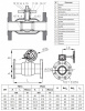 Кран шаровой Ридан RJiP Premium FF WG DN 65 PN 16 стальной стандартнопроходный фланцевый с ручным редуктором Кран шаровой Ридан RJiP Premium FF WG DN 65 PN 16 стальной стандартнопроходный фланцевый с ручным редуктором