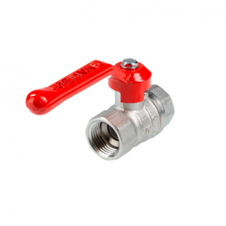 Шаровой кран VALTEC СТАНДАРТ Ду25 Ру40 никелированный c внутренней резьбой VT.120.N.06