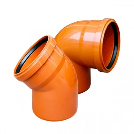 Отвод ПВХ 110 мм 15°