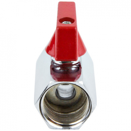 Кран шаровой Aquasfera "МИНИ" 1030 DN 15 PN 10 хром, муфтовый