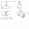 Кран шаровой VALTEC PERFECT Ду32 Ру63 с внутренней резьбой VT.314.N.07