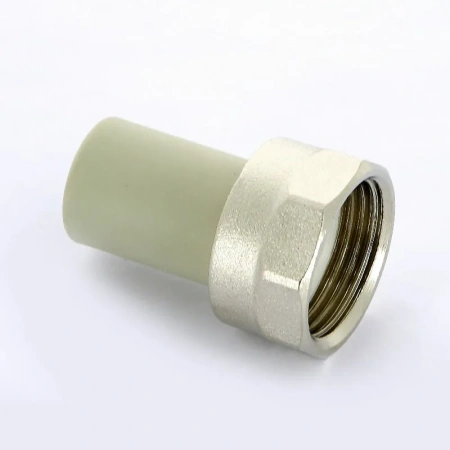 Переходник полипропиленовый PPR (PPRC) с накидной гайкой Ø 50х2" PN 25