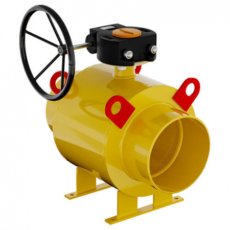 Кран шаровой Маршал 11с67п GAS PRO 2ЦП.00.3 DN 700/600 PN 25 стандартнопроходной под приварку
