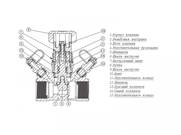 Клапан Cim 787DP 2" Ру 25 балансировочный Cimberio Клапан Cim 787DP 2" Ру 25 балансировочный Cimberio