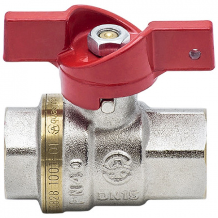 Кран шаровой Aquasfera EURO 1002 DN 15 PN 40 полнопроходной муфтовый