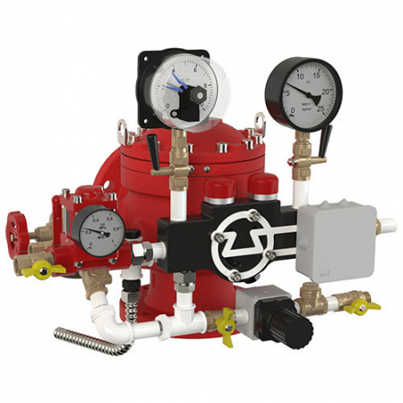 Узел управления (Э24) УУ-С150/1,6Вз-ВФ.О4-01 спринклерный воздушный с электроклапаном