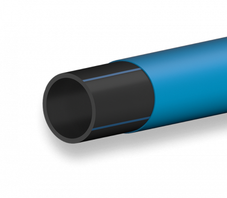 Труба (ПНД) ПЭ100+ SDR 17 Ø 200х11,9 мм в защитной оболочке ML III ГОСТ 18599