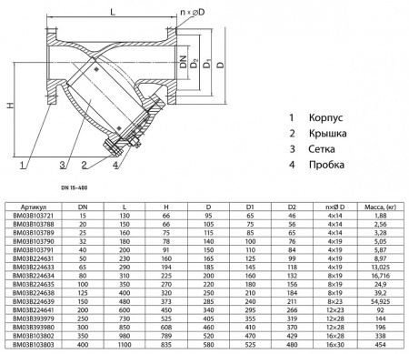 Фильтр сетчатый ADL IS16 DN 300 PN 16 чугунный фланцевый BM03B393980 Фильтр сетчатый ADL IS16 DN 300 PN 16 чугунный фланцевый BM03B393980