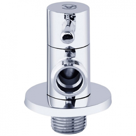 Клапан (вентиль) для бытовых приборов Aquasfera 1073 G 1/2"х3/8" PN 10 с отражателем, резьбовой