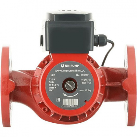 Насос циркуляционный Unipump UPF3 65-120 300 с мокрым ротором H=12м Q=716л/мин арт. 97931