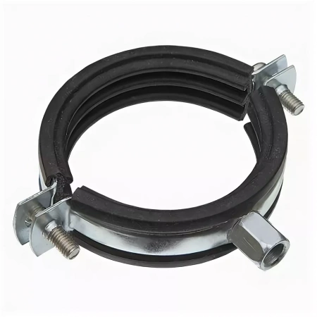 Хомут с резиновой прокладкой ДУ 47-51 (1 1/2")