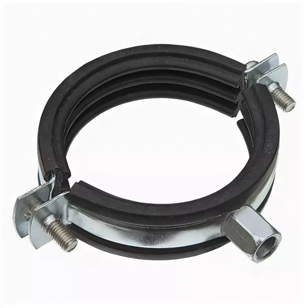 Хомут с резиновой прокладкой ДУ 38-43 (1 1/4") Хомут с резиновой прокладкой ДУ 38-43 (1 1/4")