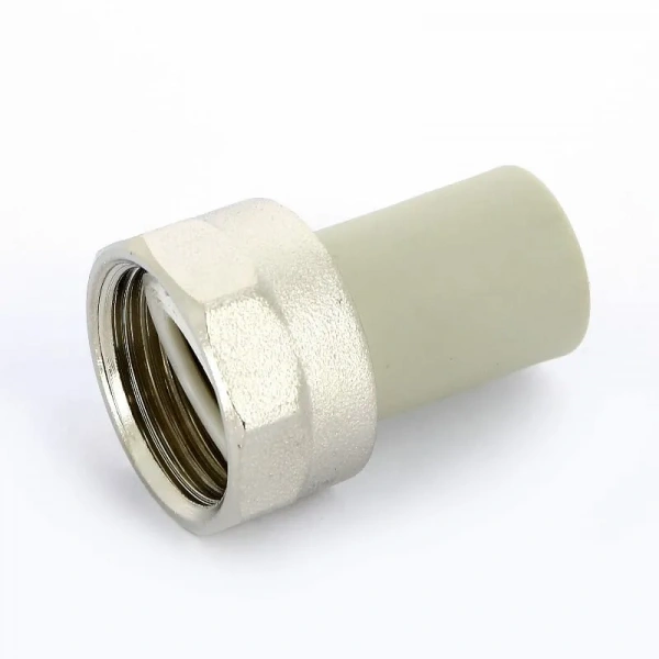 Переходник полипропиленовый PPR (PPRC) с накидной гайкой Ø 40х6/4" PN 25