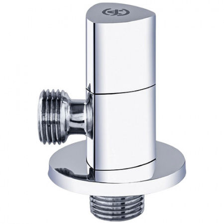 Клапан (вентиль) для бытовых приборов Aquasfera 1070 G 1/2"х1/2" PN 10 с отражателем, резьбовой