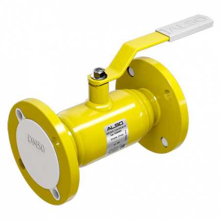 Кран шаровой газовый ALSO КШ.Ф.П.GAS.080.25-01 Ду 80 Ру 25 полнопроходный фланцевый