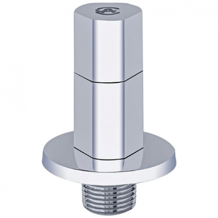 Клапан (вентиль) для бытовых приборов Aquasfera 1079 G 1/2"х3/4" PN 10 с отражателем, резьбовой