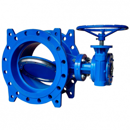 Затвор Benarmo DN 600 PN 16 поворотный фланцевый с двойным эксцентриком
