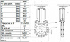 Задвижка шиберная ножевая VAG ZETA DN 300 PN 10 со штурвалом Задвижка шиберная ножевая VAG ZETA DN 300 PN 10 со штурвалом