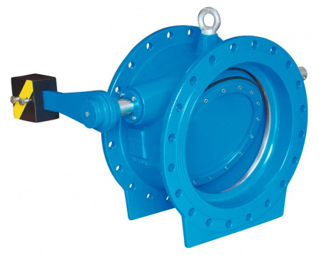 Клапан обратный HAWLE 9883K DN 100 PN 10/16 с рычагом и противовесом