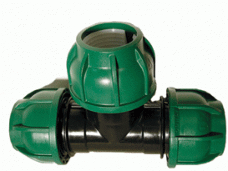 Тройник редукционный компрессионный 32х20х32 мм