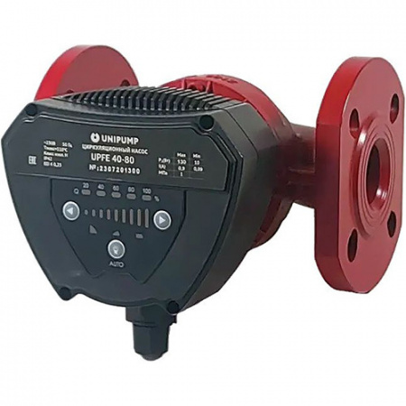 Насос циркуляционный Unipump UPFE 40-100 220 с мокрым ротором H=10м Q=166л/мин арт. 65996