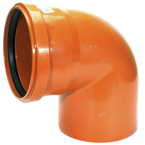 Отвод ПВХ 110 мм 45°