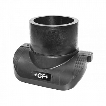 Электросварная седелка поворотная Georg Fischer DN 315-355х63 мм SDR 11 с фрезой Электросварная седелка поворотная Georg Fischer DN 315-355х63 мм SDR 11 с фрезой