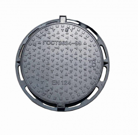 Люк чугунный тип С (В125)-2-60, ВЧШГ