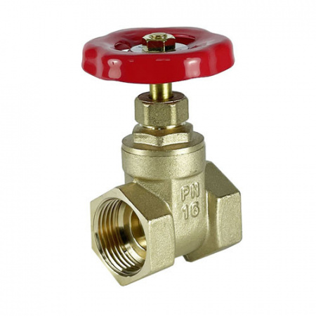 Задвижка клиновая VALFEX VF.04 ВР 1/2" Ду 15 Ру 16 латунная